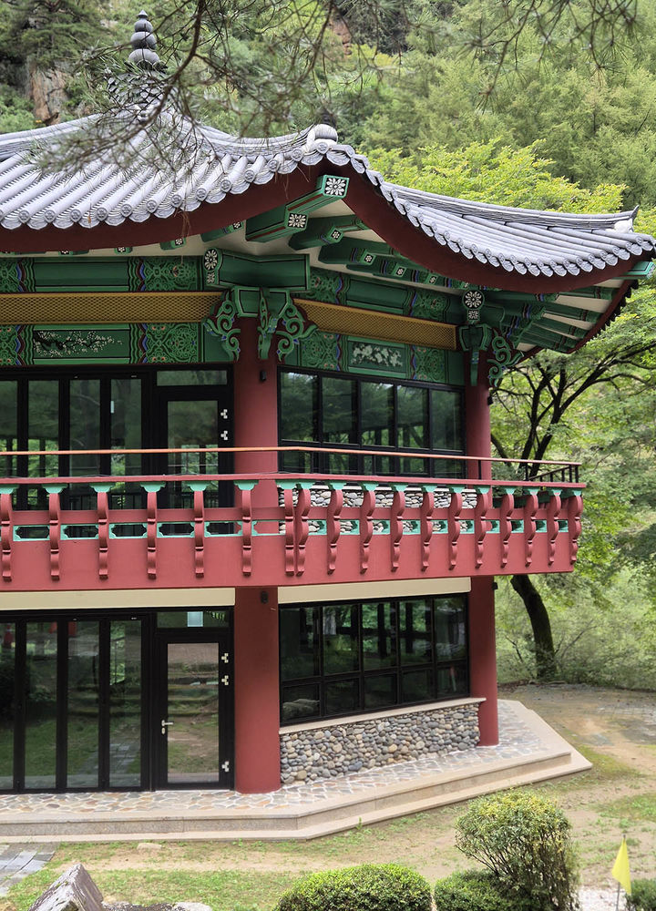 오는 5일 개장하는 정선 ‘화암 팔각정 카페’ 전경.(사진=정선군 제공) *재판매 및 DB 금지