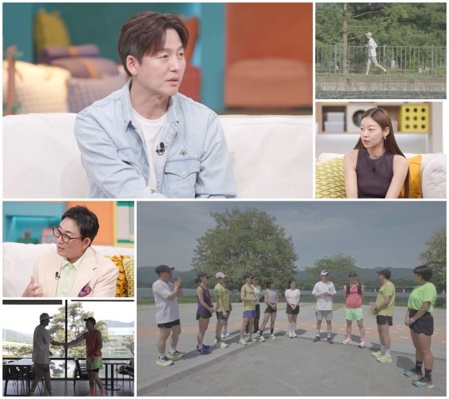 [서울=뉴시스] 4일 오후 10시 방송되는 채널A '신랑수업2'에서는 이정진이 양평에 사는 천명훈을 찾아가 함께 러닝 훈련을 하는 모습이 공개된다. (사진=채널A) 2026.06.02. photo@newsis.com *재판매 및 DB 금지
