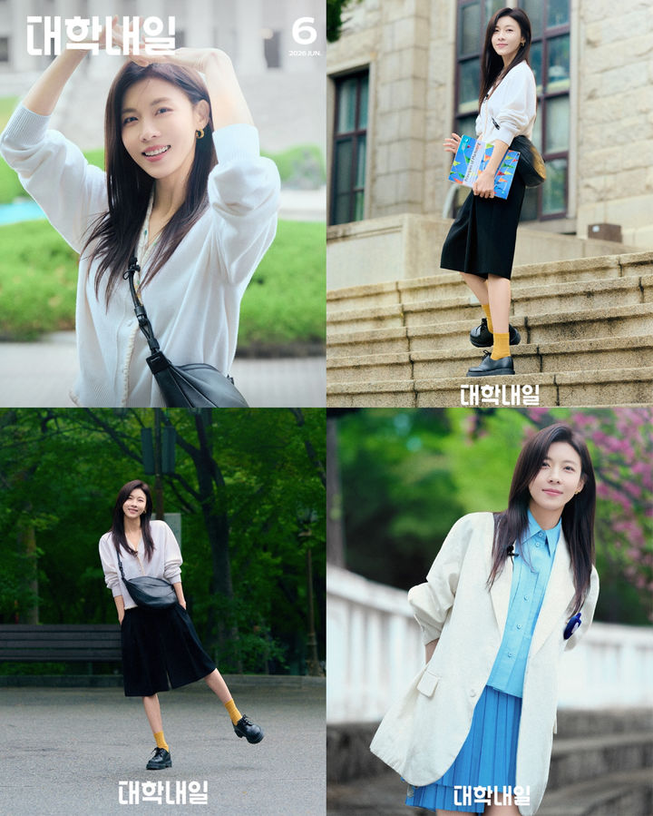 [서울=뉴시스] 배우 하지원 (사진= 대학내일 SNS 캡쳐) 2026.06.02. photo@newsis.com *재판매 및 DB 금지