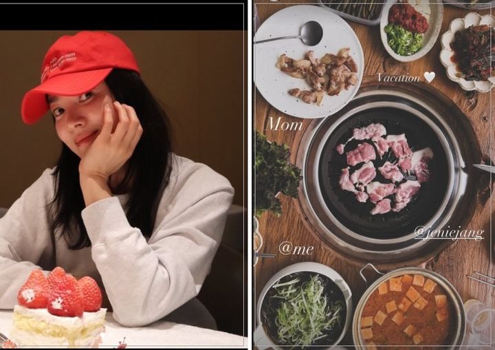 [서울=뉴시스] 배우 송혜교가 어머니와 함께한 휴가 일상을 공개했다. (사진=인스타그램 캡처) 2026.06.02. photo@newsis.com *재판매 및 DB 금지