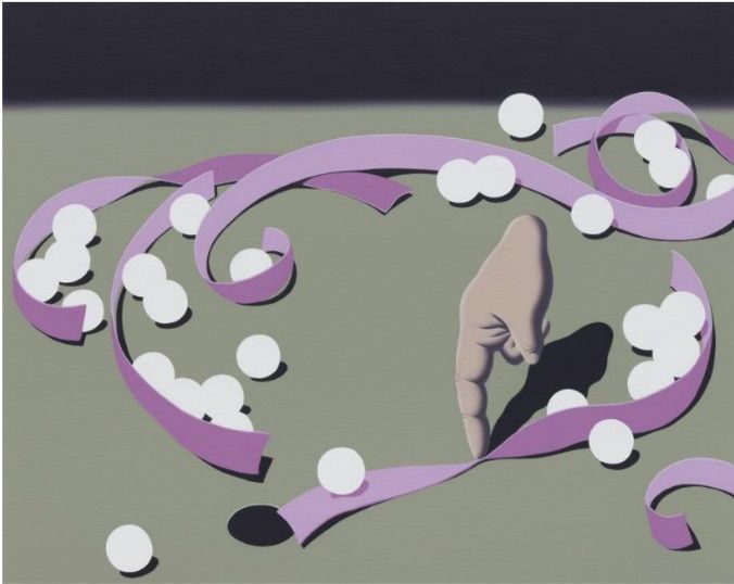 Finger Play 4, 73x91cm, Acrylic on canvas, 2026 *재판매 및 DB 금지