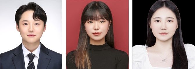 [대전=뉴시스] 왼쪽부터 산업경영공학과 김병연, 박재하, 이나혜씨. (사진=국립한밭대 제공) 2026.06.02. photo@newsis.com *재판매 및 DB 금지