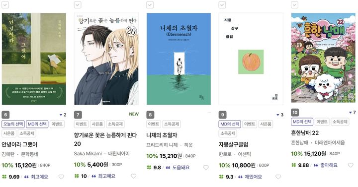 [서울=뉴시스] 교보문고 5월 5주 베스트셀러 (사진=교보문고 누리집 갈무리) 2026.06.04. photo@newsis.com *재판매 및 DB 금지