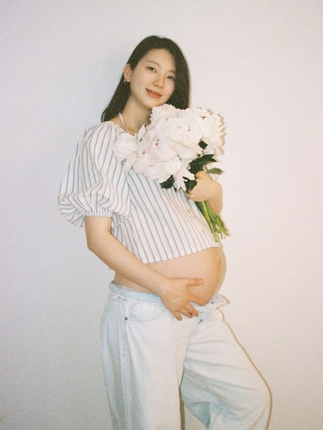 모델 김진경 엄마 됐다…김승규 월드컵 앞두고 경사