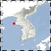 [서울=뉴시스] 5일 오후 1시5분18초께 북한 황해남도 용연 서북서쪽 21㎞ 해역에서 규모 2.0 지진이 발생했다. (자료=기상청 제공) 2026.06.05. photo@newsis.com *재판매 및 DB 금지