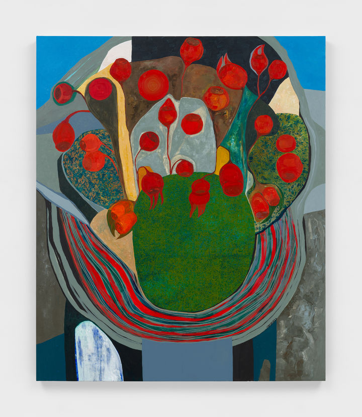 Untitled CXIV, 2026, Acrylic on canvas, 182.9 x 152.4 cm. Courtesy of the artist and Esther Schipper, Berlin/Paris/Seoul. Photo © Dan Bradica&nbsp; *재판매 및 DB 금지