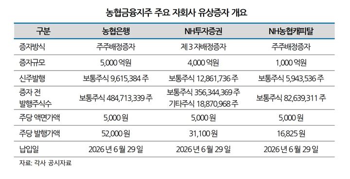 나신평 "농협금융 1.2조 증자, 신용도 영향 제한적"