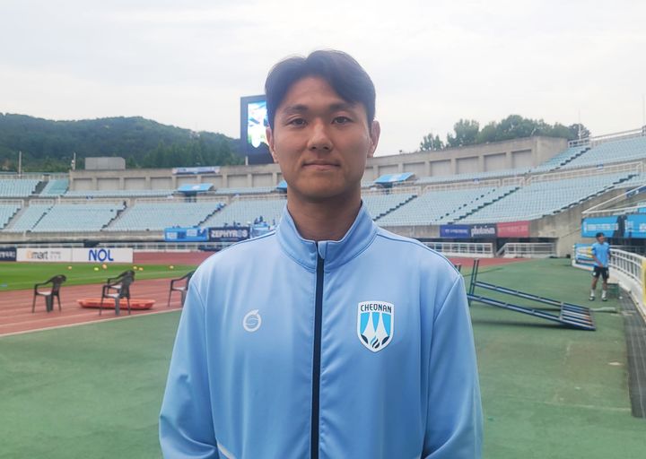 [천안=뉴시스] 최영민 기자=천안시티FC 골키퍼 이승규. 2026.06.07 ymchoi@newsis.com *재판매 및 DB 금지