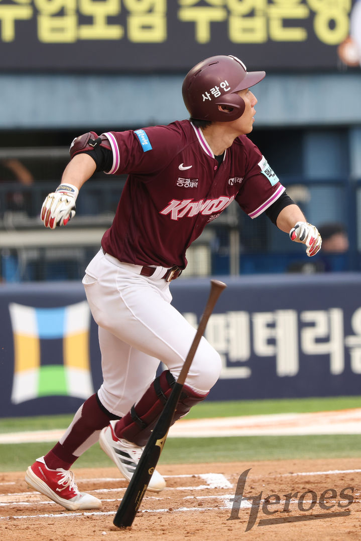 [서울=뉴시스] 프로야구 키움 히어로즈의 서건창. (사진 = 키움 히어로즈 제공) *재판매 및 DB 금지