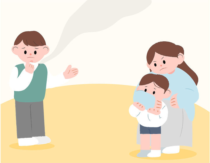 [서울=뉴시스] 지난 5일 한 온라인 커뮤니티에 '아랫집 담배 연기 때문에 미치겠어요'라는 제목의 글이 올라왔다. (사진=유토이미지)