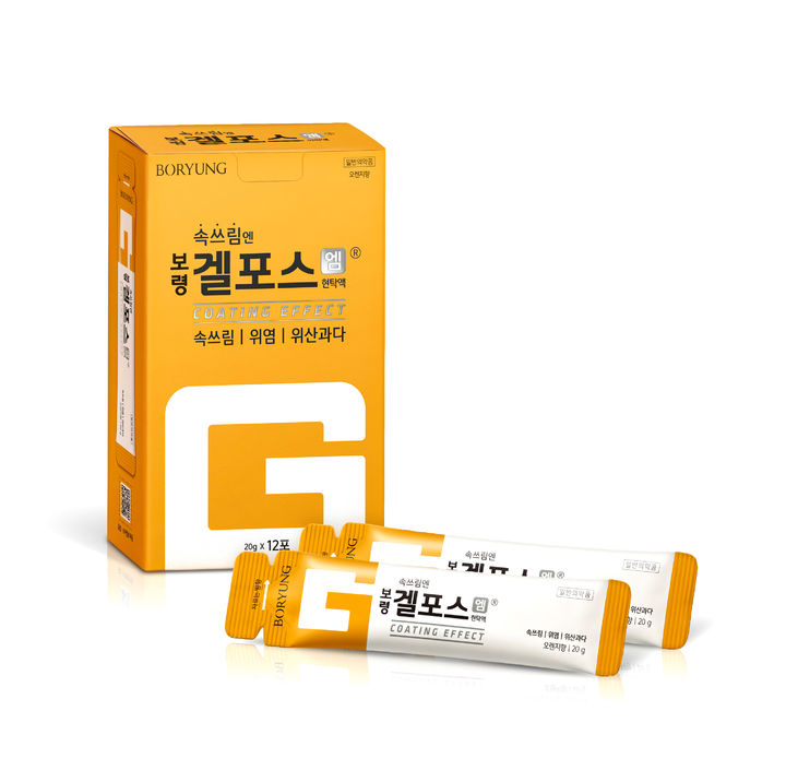 [서울=뉴시스] 겔포스엠 12포 대용량 패키지 (사진=보령컨슈머헬스케어 제공) 2026.6.8. photo@newsis.com *재판매 및 DB 금지