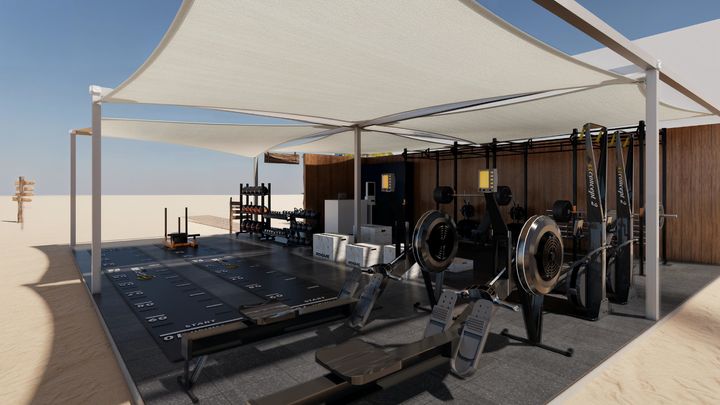 해파랑길 일산 비치짐(GYM) 조감도 *재판매 및 DB 금지