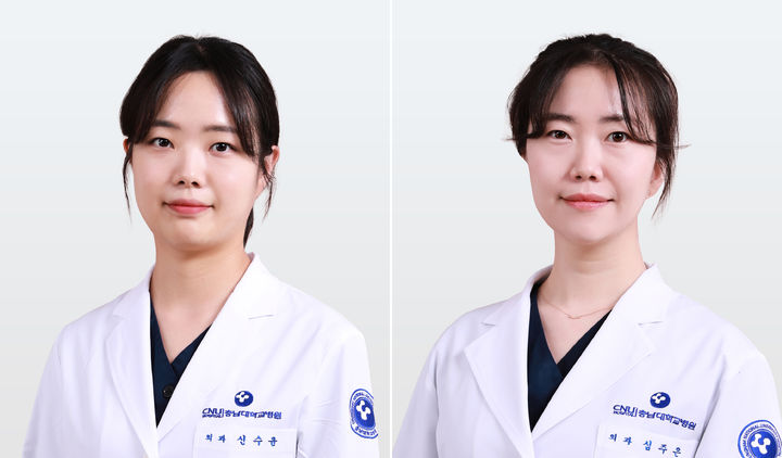 [대전=뉴시스] 충남대병원 외과 신수윤·심주은 전공의가 최근 열린 대한외과학회 춘계학술대회 전공의 술기 대회에서 최종 우승을 차지했다. (사진=충남대학교병원 제공) 2026.06.09. photo@newsis.com *재판매 및 DB 금지