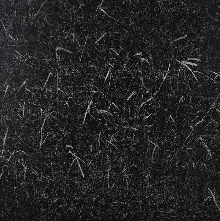 자연의 기억 21-29, 캔버스+아크릴릭, 130x130cm, 2021 *재판매 및 DB 금지