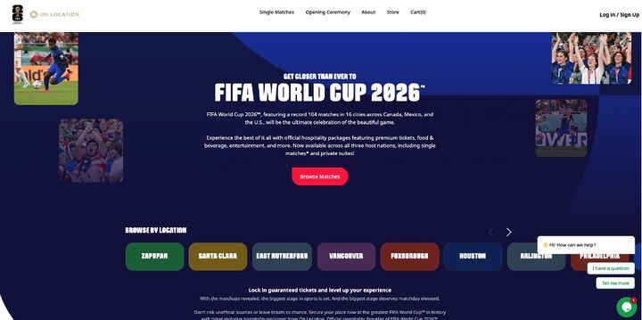 [서울=뉴시스] 그룹아이비는 최근 2026 FIFA 월드컵을 겨냥한 대규모 피싱 캠페인 '고스트 스타디움'을 탐지했다고 9일 밝혔다. 사진은 월드컵 공식 홈페이지로 가장한 피싱 사이트. 2026.06.09. (사진=그룹아이비) *재판매 및 DB 금지