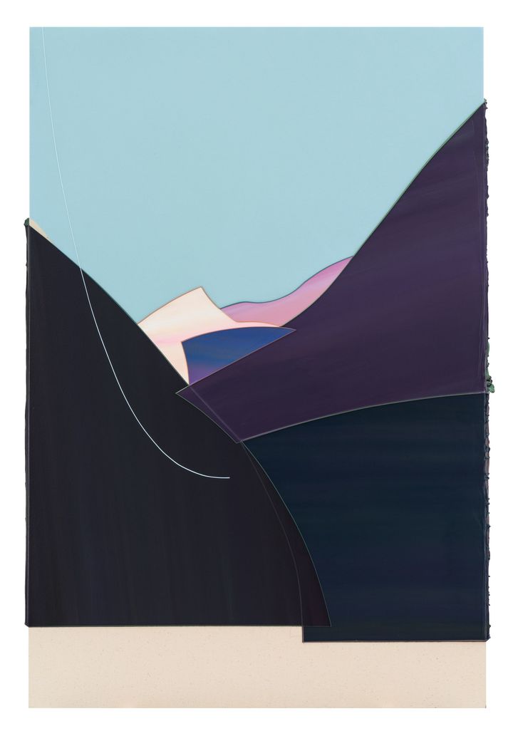 윤종석 차경 借景 Borrowing Landscape (ROk. Sudong 20260313) 2026 acrylic on canvas 62.5x.91cm *재판매 및 DB 금지
