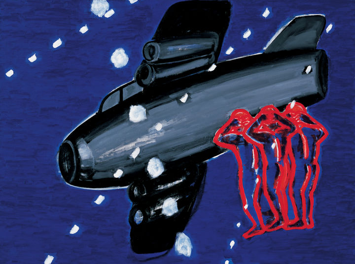 서용선, 〈기총소사 Strafing〉, 2004, Oil on canvas, 194×259cm *재판매 및 DB 금지
