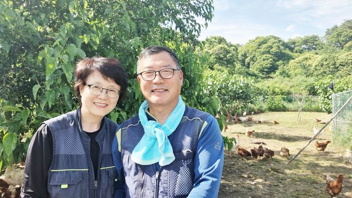 [함양=뉴시스] 함양 귀농 부부 6년째 나눔 실천(지리산백운농장) (사진=함양군 제공) 2026. 06. 10. photo@newsis.com *재판매 및 DB 금지