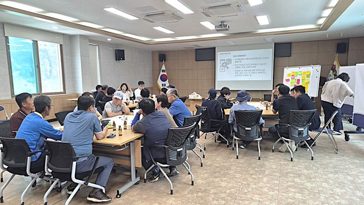 [횡성=뉴시스] 강림면 기초생활거점조성사업 사업 기본계획 수립을 위한 주민포럼. (사진=횡성군 제공) 2026.06.10. photo@newsis.com *재판매 및 DB 금지