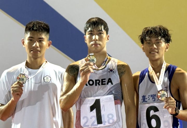 금메달 목에 건 단양군청 김용수 *재판매 및 DB 금지