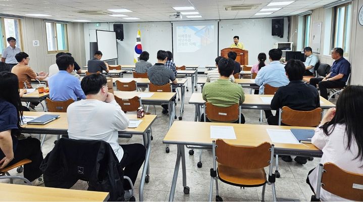 [함양=뉴시스] 함양군 사회재난 수습 역량강화 교육 (사진=함양군 제공) 2026. 06. 10. photo@newsis.com&nbsp; *재판매 및 DB 금지