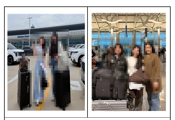 피의자 SNS 계정에 게시된 인천국제공항 사설택시 영업 인증 사진. (사진=인천출입국·외국인청 제공) 2026.06.11. photo@newsis.com *재판매 및 DB 금지