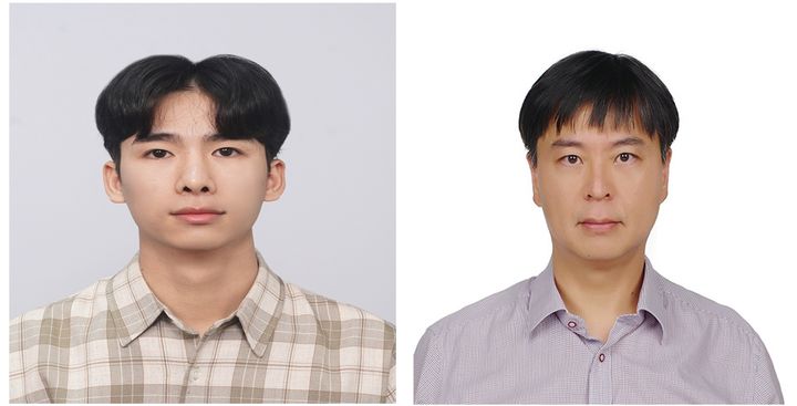 [부산=뉴시스] 한국지역사회학회 춘계학술대회에서 수상한 응웬뉴신 박사과정생(왼쪽) 및 남윤성 지도교수. (사진=동아대 제공) 2026.06.11. photo@newsis.com *재판매 및 DB 금지