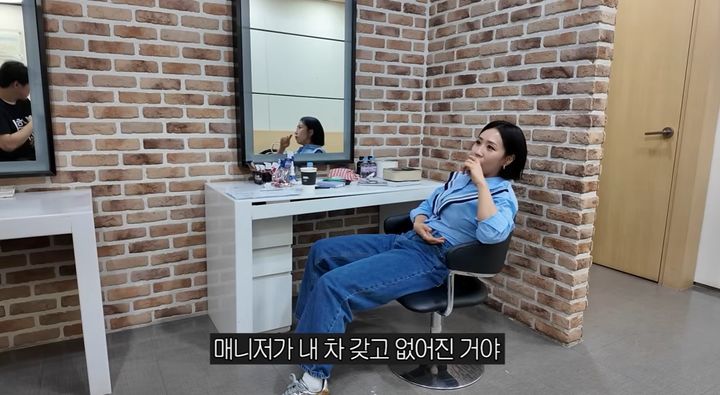 [서울=뉴시스] 개그우먼 정선희가 과거 매니저와의 일화를 공개했다. (사진=유튜브 채널 '집 나간 정선희') 2026.06.11. photo@newsis.com *재판매 및 DB 금지