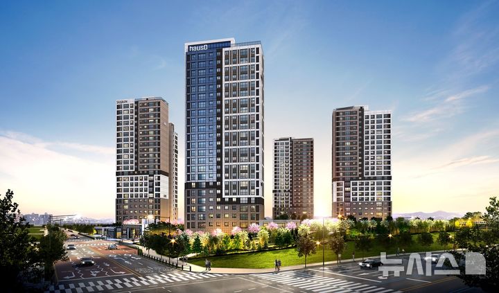 [평택=뉴시스] 평택 고덕국제신도시 수자인하우스디 투시도 (사진=㈜BS한양, 대보건설㈜ 제공) 2026.06.11.photo@newsis.com 