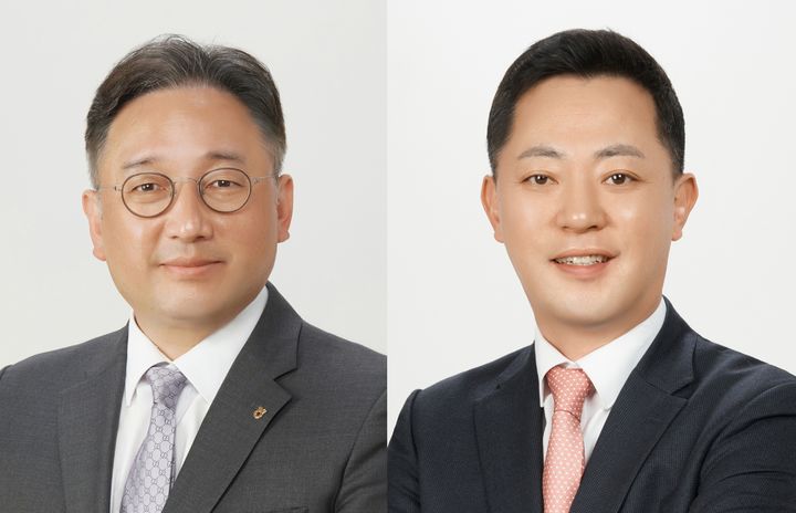 (왼쪽부터) 신재욱, 배광수 각자대표 후보. (사진=NH투자증권 제공) photo@newsis.com *재판매 및 DB 금지