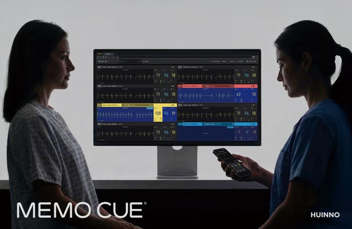 [서울=뉴시스] 휴이노와 유한양행은 '메모 큐(MEMO CUE)'를 고려대학교 안암병원 순환기내과·심장혈관흉부외과에 공급한다고 15일 밝혔다. (사진=휴이노 제공) 2026.06.15. photo@newsis.com *재판매 및 DB 금지