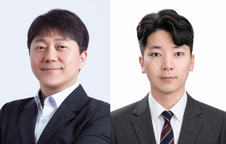[울산=뉴시스] 울산과학기술원(UNIST) 임정호 교수(좌측)와 이시우 연구원. (사진=UNIST 제공) 2026.06.15. photo@newsis.com&nbsp; *재판매 및 DB 금지