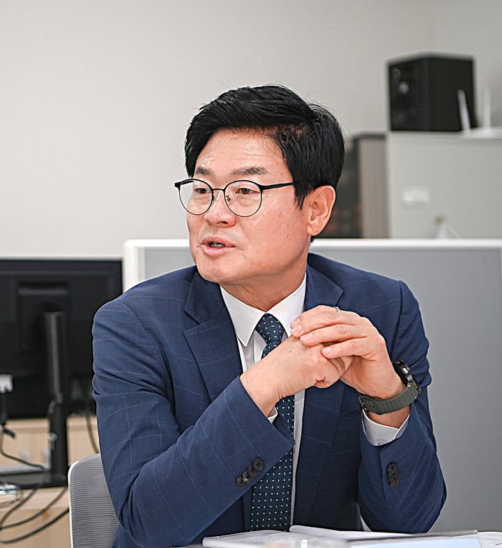 구자열 원주시장 당선인. *재판매 및 DB 금지