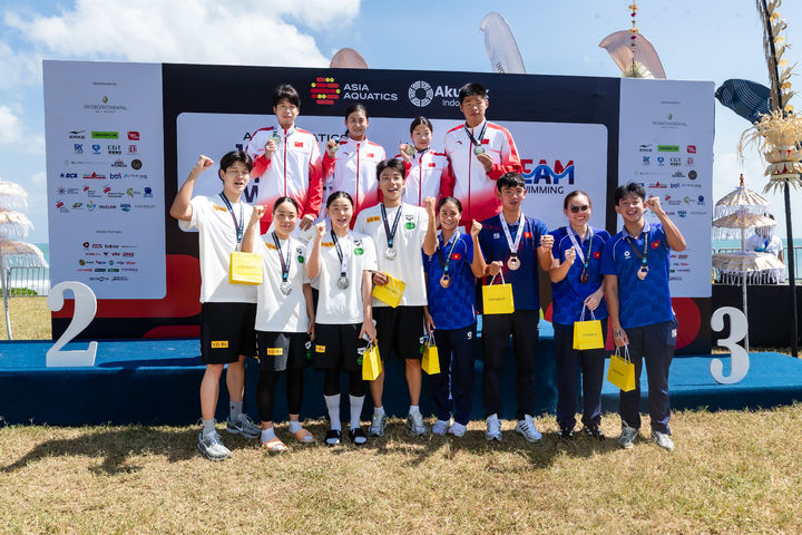 [서울=뉴시스] 오픈워터스위밍 대표팀. (사진=대한수영연맹 제공) 2026.06.15. photo@newsis.com *재판매 및 DB 금지