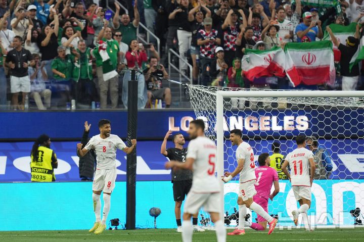 [잉글우드=AP/뉴시스] 이란 남자 축구 대표팀의 모하마드 모헤비. 2026.06.15.