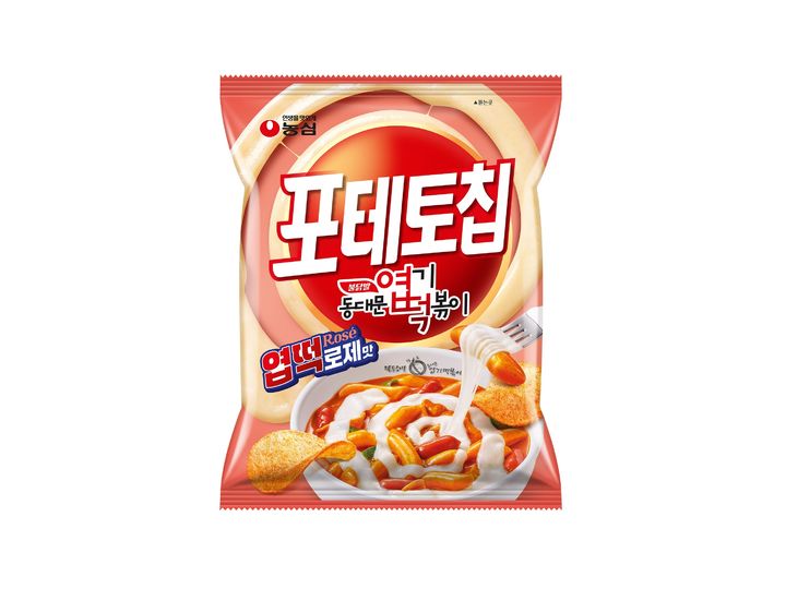 농심 포테토칩 엽떡로제맛. (사진=농심 제공) *재판매 및 DB 금지