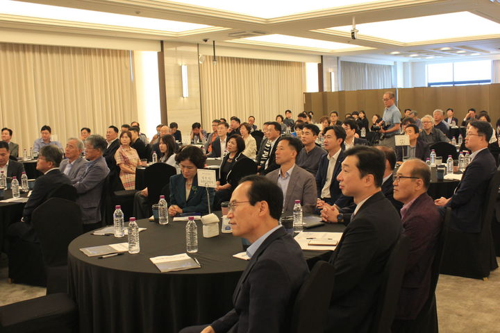 [경산=뉴시스] 경산상공회의소(경산상의) 16일 경산최고경영자(CEO) 포럼. (사진=경산상의 제공) 2026.06.16. photo@newsis.com *재판매 및 DB 금지