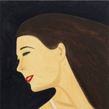 알렉스 카츠, Laura 9, 2017, 린넨에 유채, 182.9×182.9cm *재판매 및 DB 금지