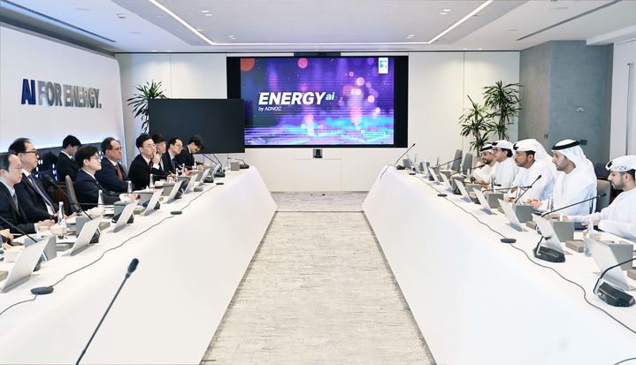 김정관 장관 UAE 아부다비 국영석유회사 CEO 면