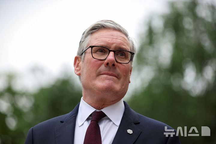 [에비앙레뱅=P/뉴시스] 키어 스타머 영국 총리 (사진=뉴시스DB)