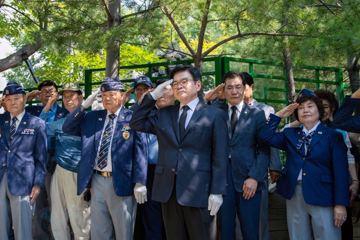 [서울=뉴시스] 6·25 순진 16지사 위령제. (사진=동대문구 제공) 2026.06.17. photo@newsis.com *재판매 및 DB 금지