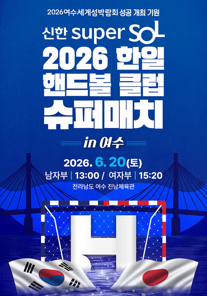 한·일 핸드볼 클럽 챔피언 결정전, 여수서 개최