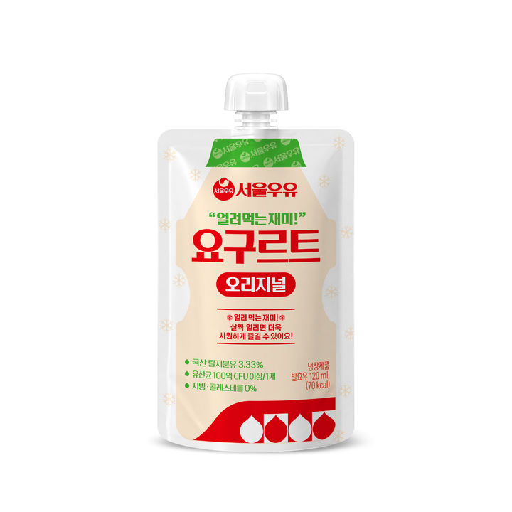 서울우유 요구르트 오리지널 파우치. (사진=서울우유협동조합 제공) *재판매 및 DB 금지