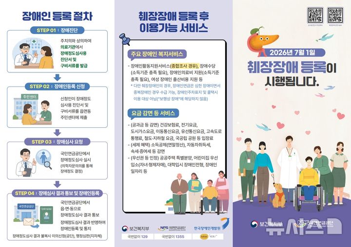 [시흥=뉴시스] '췌장 장애' 등록 안내 홍보물. (홍보물=시흥시 제공). 