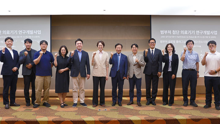프로젝트 참여 기관 단체 사진. (사진=엔젤로보틱스) *재판매 및 DB 금지