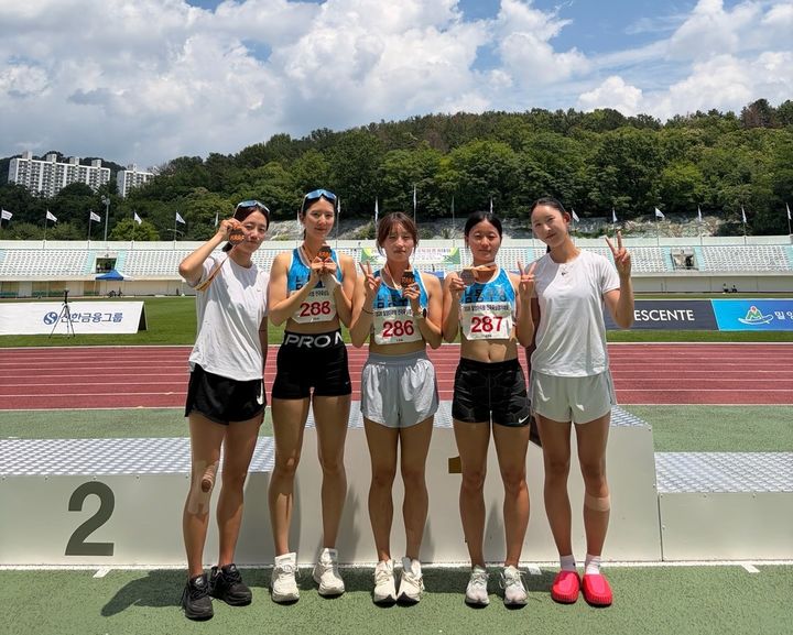 인천 남동구청 육상팀. (사진=남동구 제공) 2026.06.18. photo@newsis.com *재판매 및 DB 금지