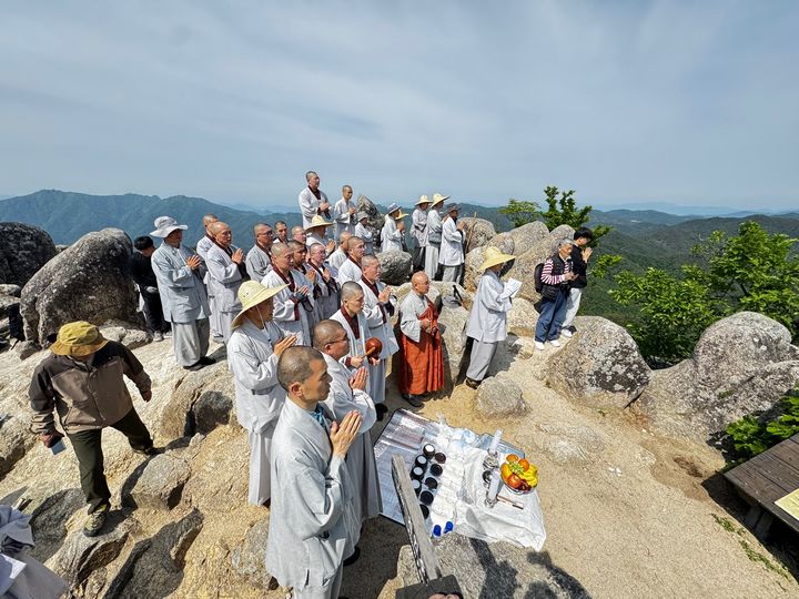 [합천=뉴시스] 합천 해인다 단오봉행. (사진=합천해인사 제공) 2026.06.18. photo@newsis.com *재판매 및 DB 금지