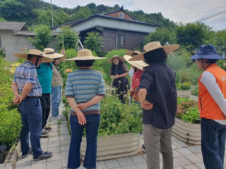 [산청=뉴시스] 산청군 신안면 그리니티(주말농장) (사진=산청군 제공) 2026. 06. 19. photo@newsis.com *재판매 및 DB 금지