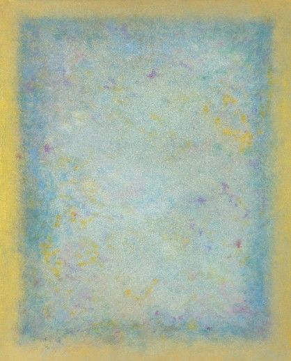 'Into Light aqua 11' 2024, pigment,tempera,mixed medium on canvas, 162.2×130.3cm *재판매 및 DB 금지