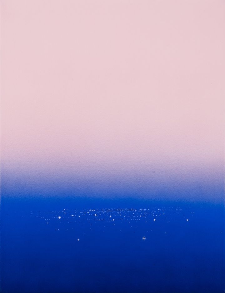 Parallax_시차의 풍경_A, acrylic on canvas, 40.9x31.8cm, 2025 *재판매 및 DB 금지